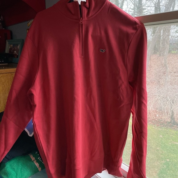Vineyard Vines Sangria Saltwater Quarter-Zip Men’s Size: Small - Picture 2 of 3